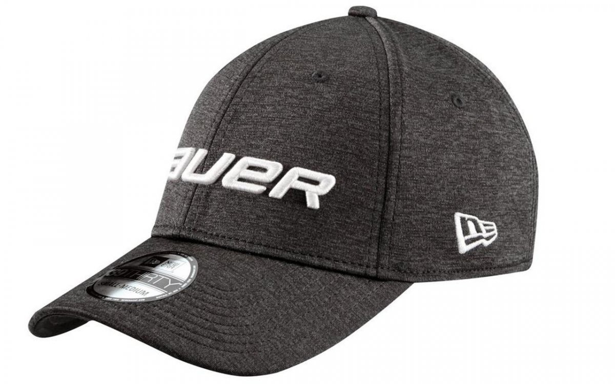 

Бейсболка мужская Bauer New Era 39Thirty, черный, New Era 39Thirty