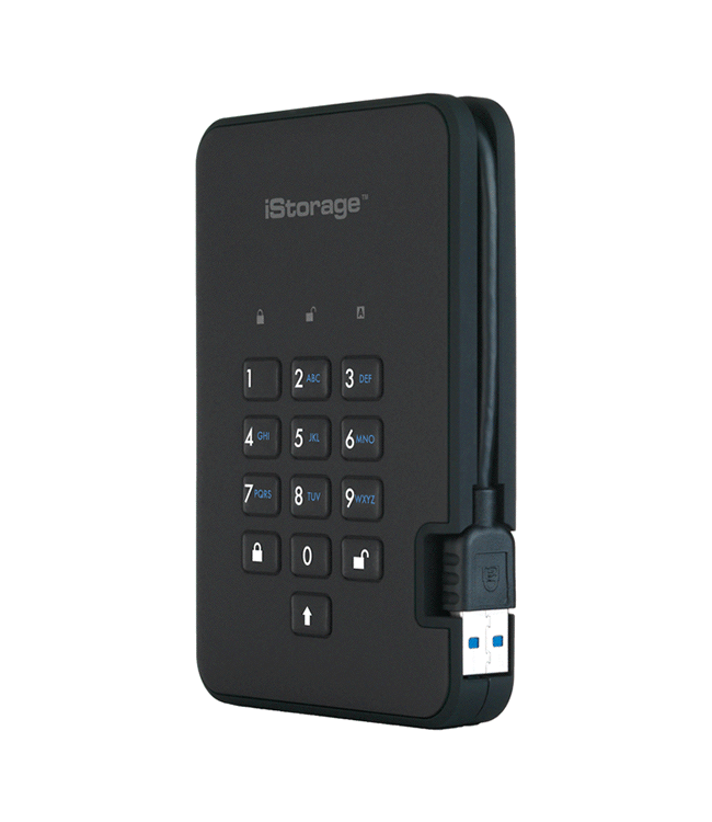 фото Внешний жесткий диск istorage diskashur2 1тб (is-da2-256-ssd-1000-b)