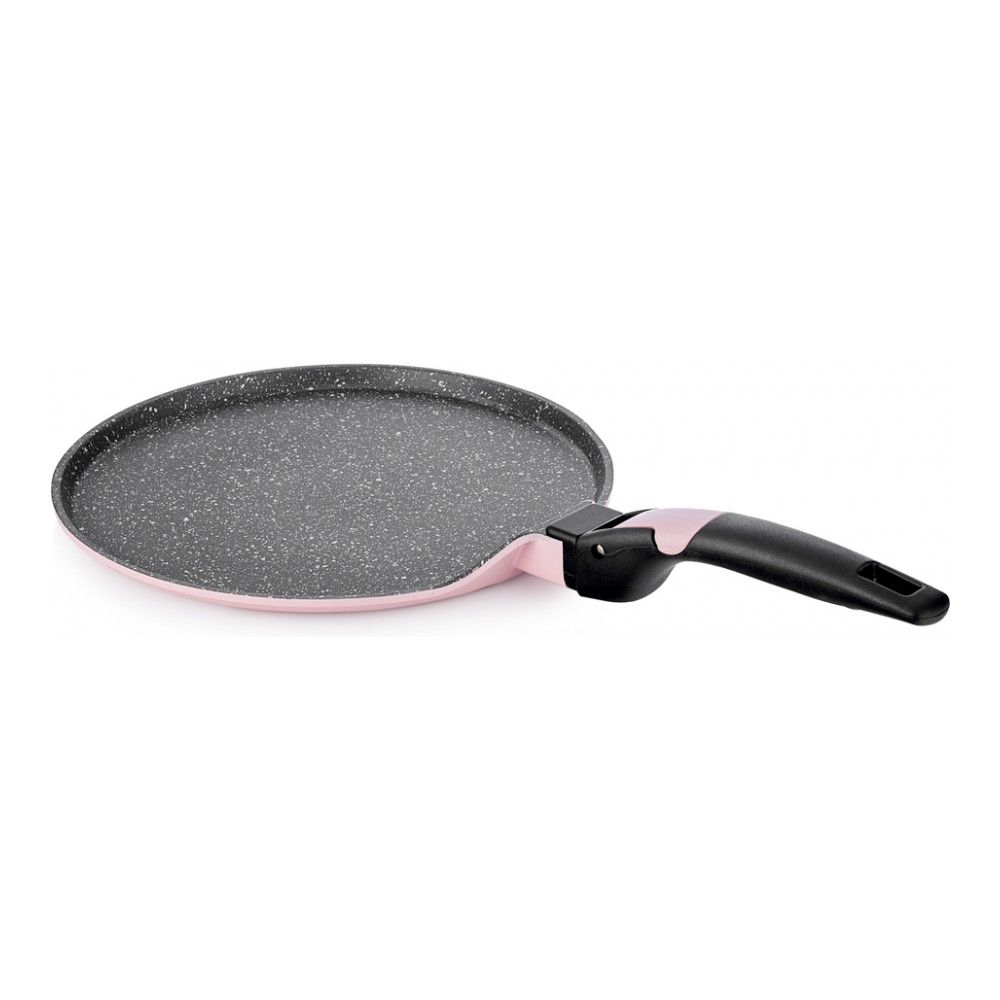 Сковорода для блинов Walmer Easy Click 25 см розовый W35212512