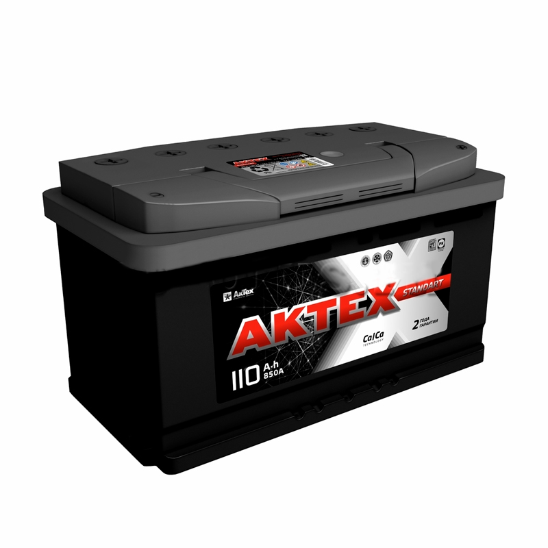 

AKTEX 'ATST1103R Аккумулятор АКТЕХ 110 А/ч обратная R+ 352x175x190 EN850 А 1шт