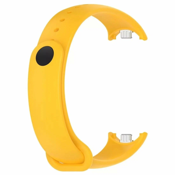 

Ремешок силиконовый для Xiaomi Mi Band 8, желтый