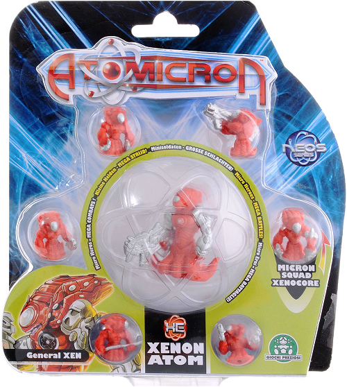 Набор фигурок Atomicron General Xen 7 шт игровой набор atomicron космический корабль xenon atom красный