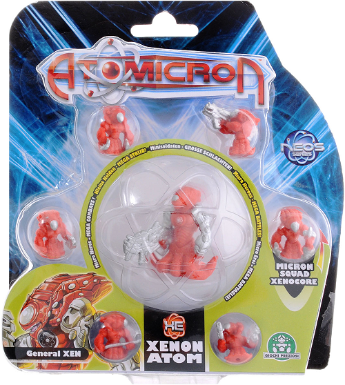 Набор фигурок Atomicron General Xen 7 шт набор фигурок atomicron xenon atom 40 шт