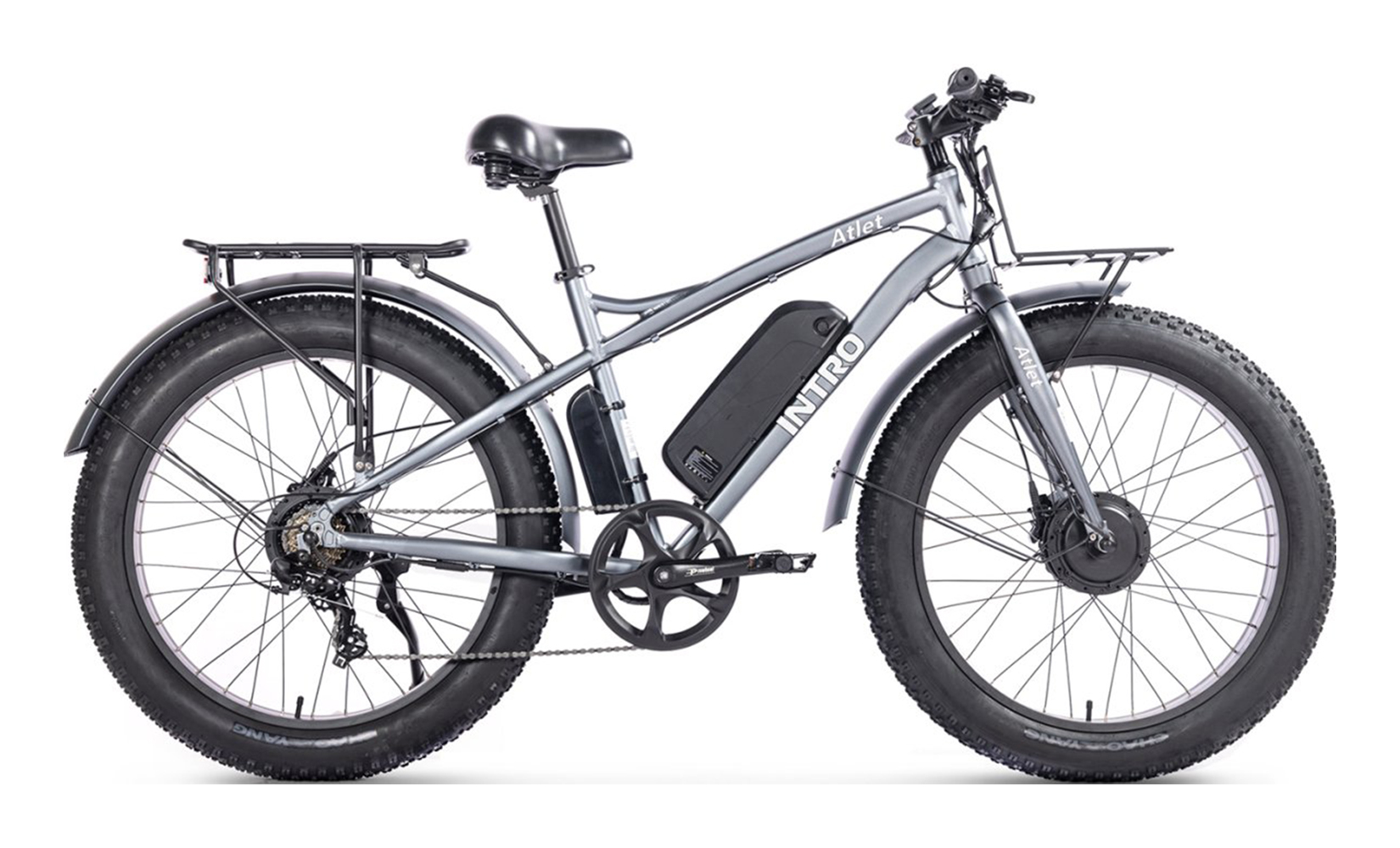 Электровелосипед Intro Atlet 2024, Серый