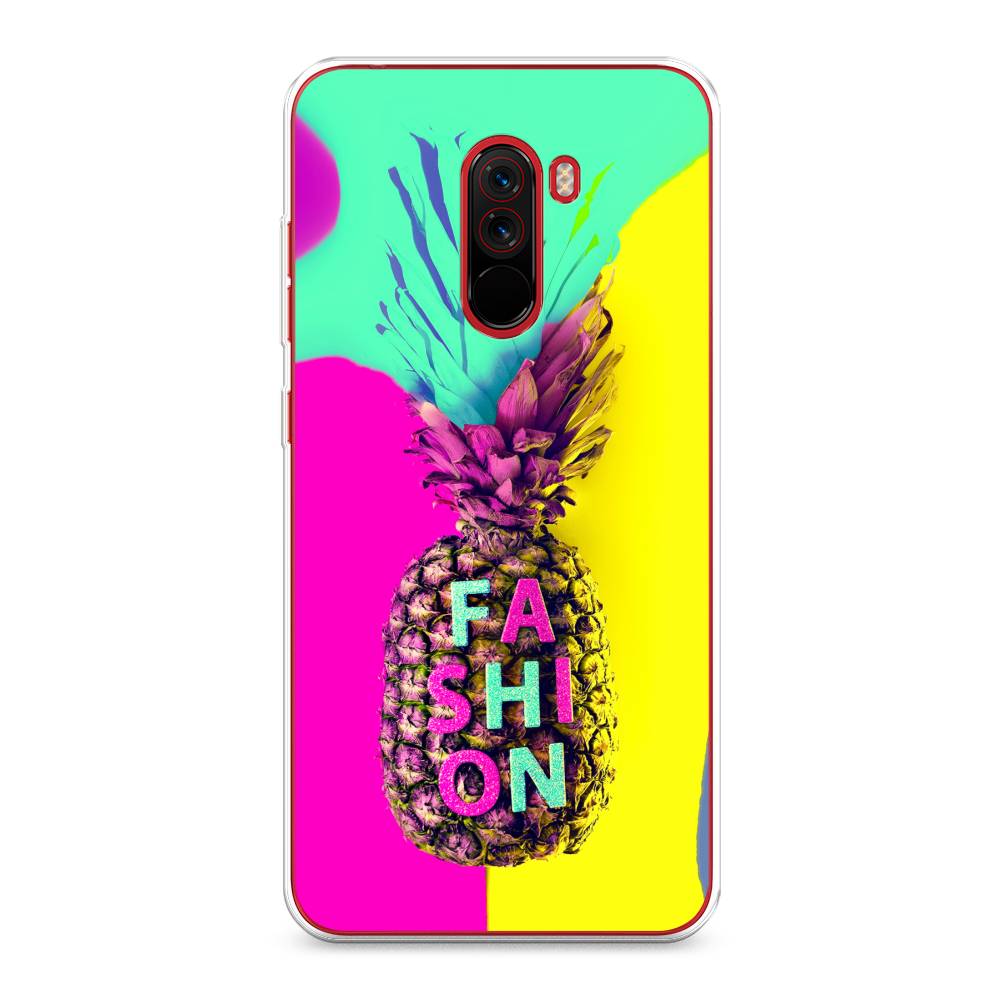 

Чехол Awog на Xiaomi Pocophone F1 "Кислотный ананас", Разноцветный, 34450-10