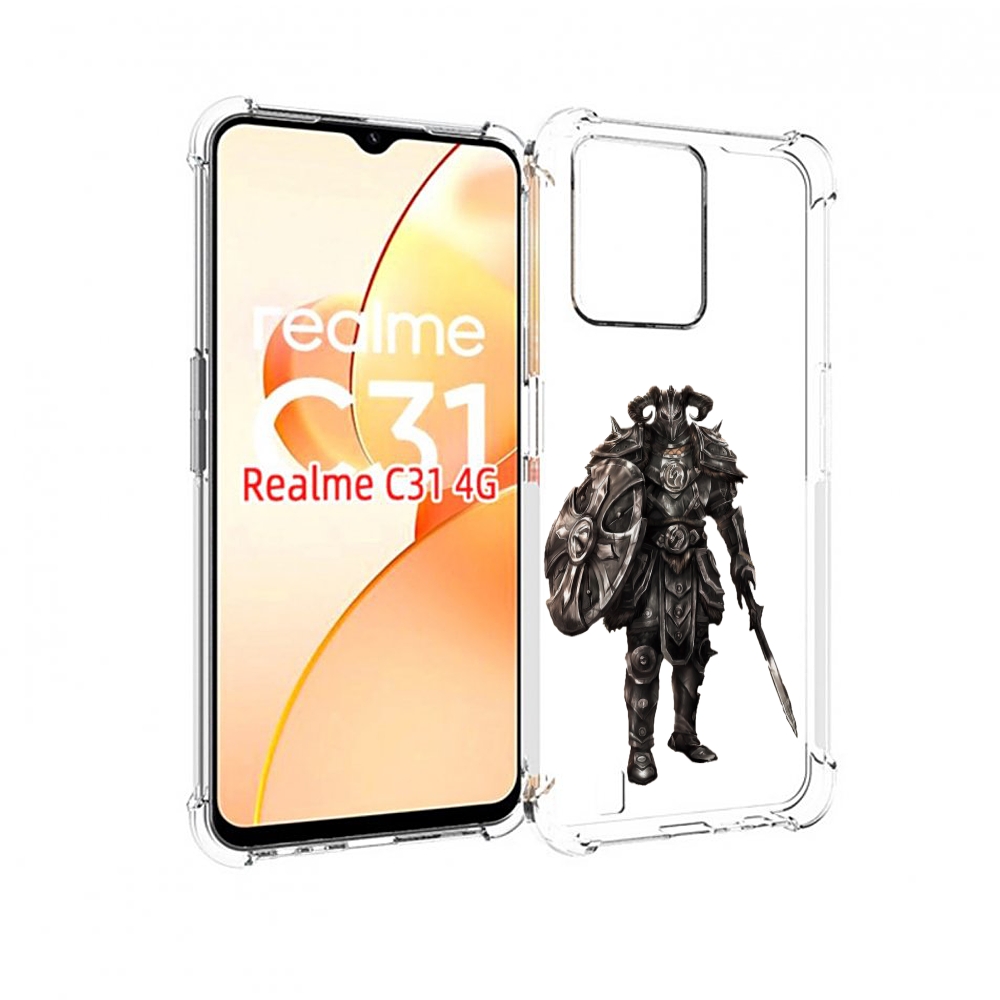 

Чехол MyPads The-Elder-Scrolls-Online для OPPO Realme C31, Прозрачный, Tocco