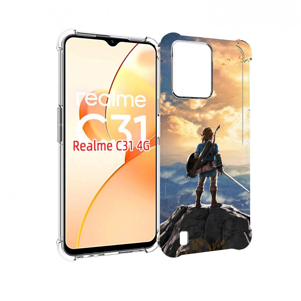 

Чехол MyPads The Legend of Zelda для OPPO Realme C31, Прозрачный, Tocco