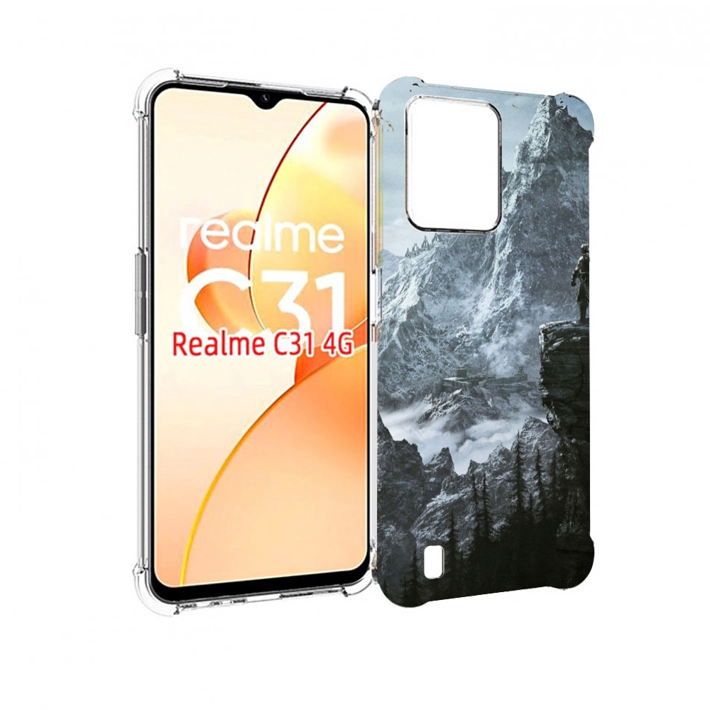 

Чехол MyPads The Elder Scrolls V Skyrim для OPPO Realme C31, Прозрачный, Tocco