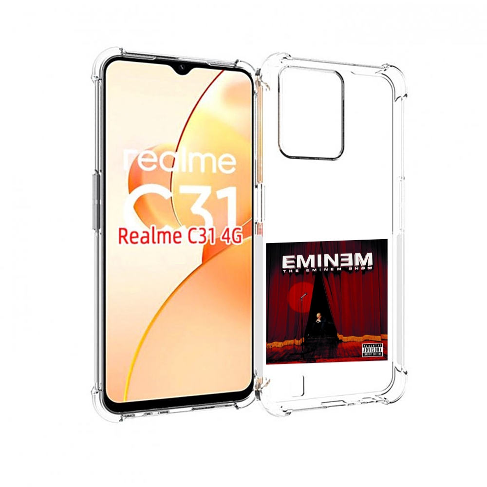 

Чехол MyPads THE EMINEM SHOW для OPPO Realme C31, Прозрачный, Tocco