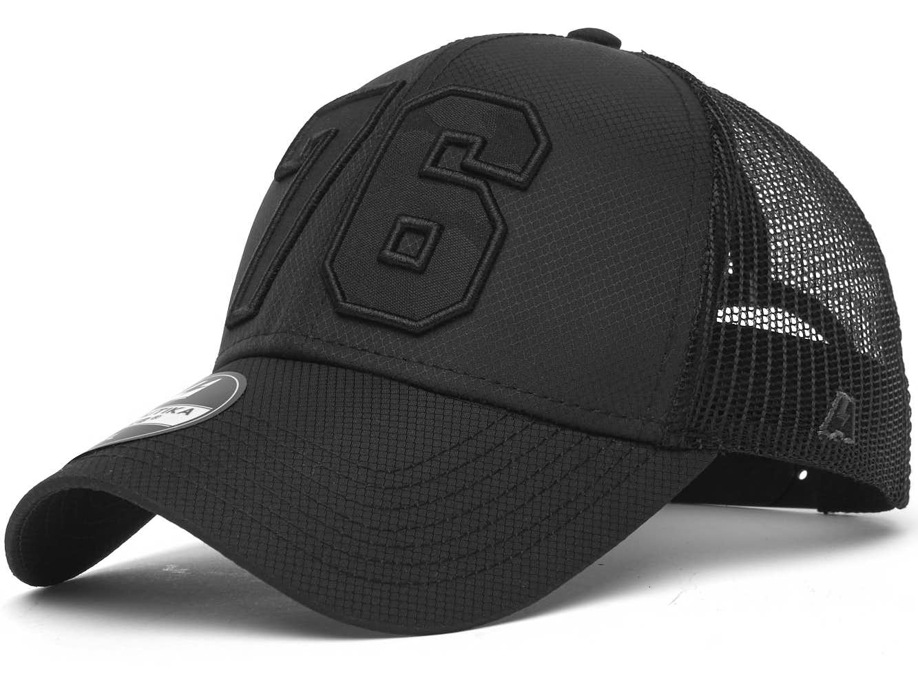 

Бейсболка унисекс Atributika&Club 20916 чёрная, 20916