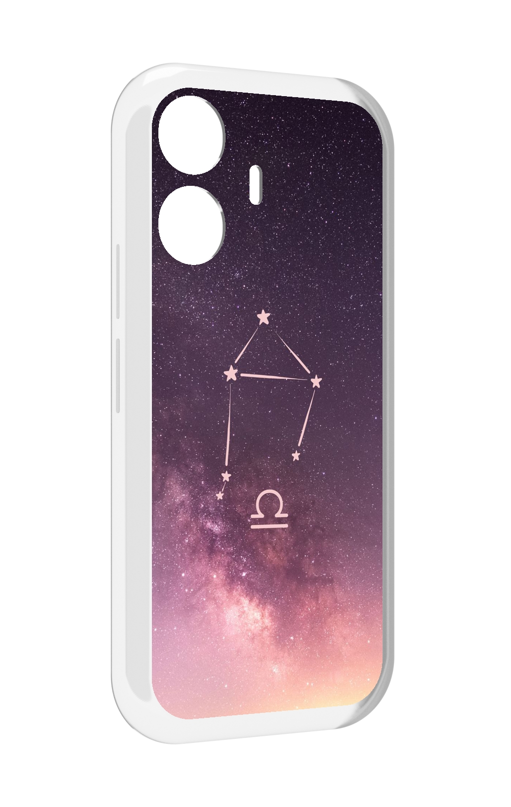 

Чехол MyPads знак зодиака весы 4 для Vivo Y77E / Vivo iQOO Z6 Lite, Прозрачный, Tocco