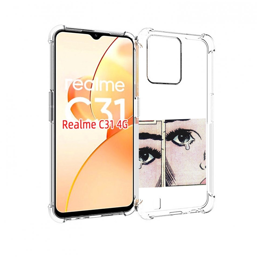 

Чехол MyPads Suicideboys - Radical Suicide для OPPO Realme C31, Прозрачный, Tocco