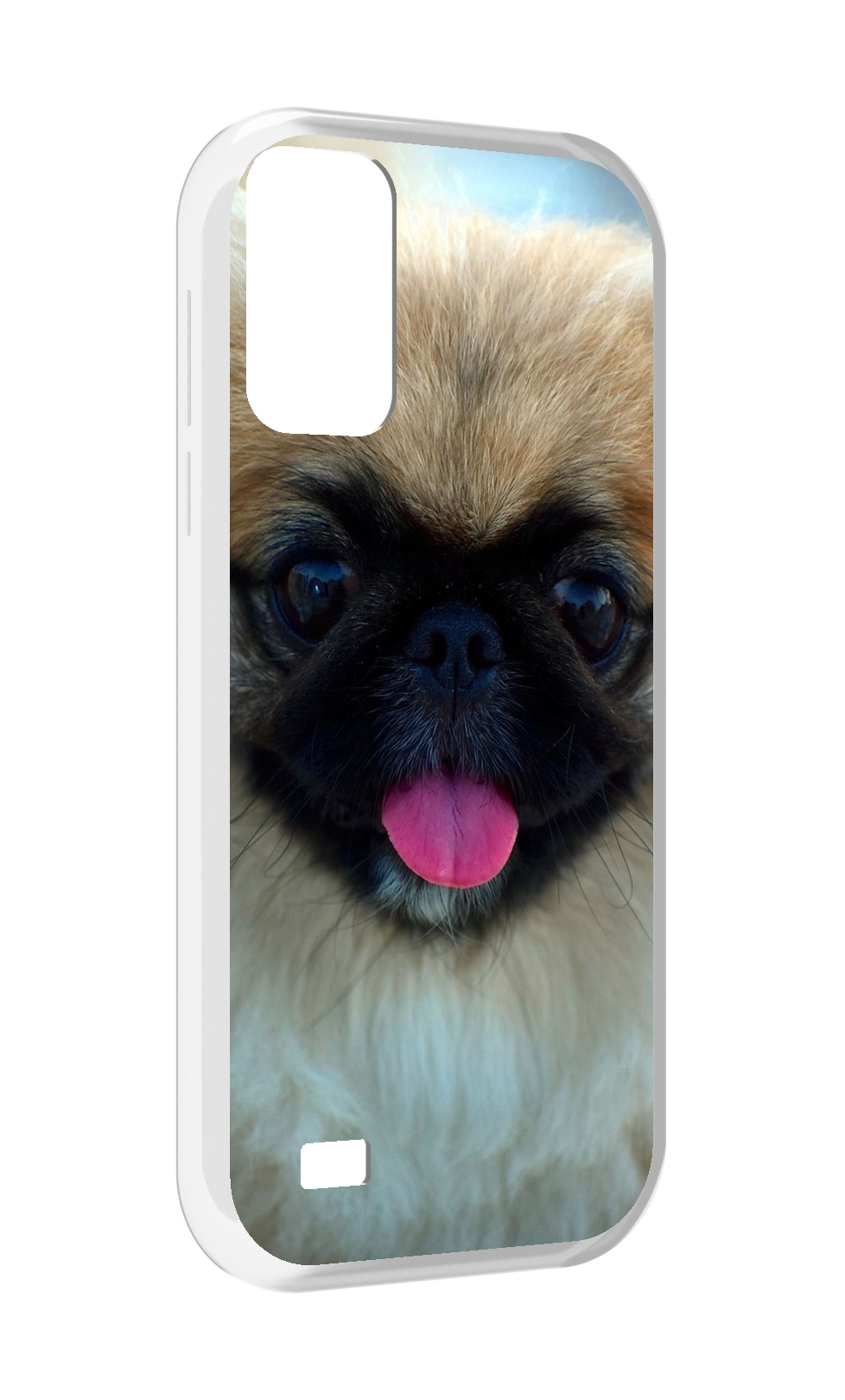 

Чехол MyPads пекинез для Oukitel C31, Прозрачный, Tocco