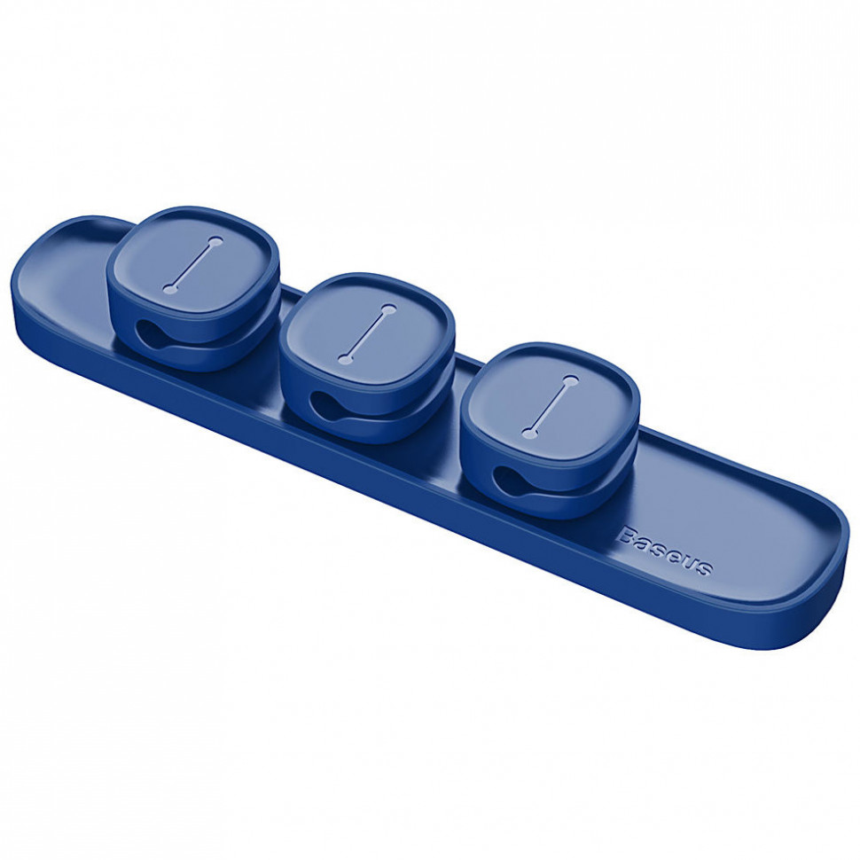 Держатель настольный для смартфона Baseus Peas Durable Magnetic, голубой