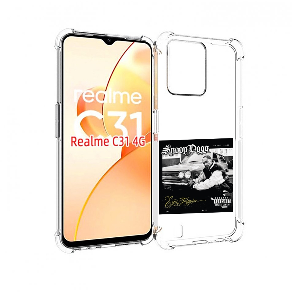 

Чехол MyPads Snoop Dogg EGO TRIPPIN’ для OPPO Realme C31, Прозрачный, Tocco