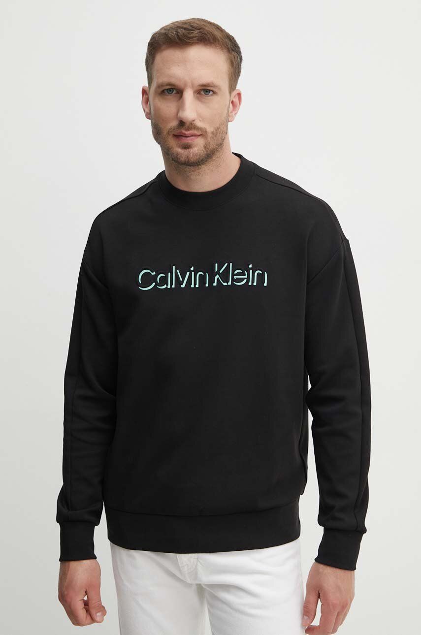 Свитшот Calvin Klein для мужчин, черный-BEH, XL, K10K113081