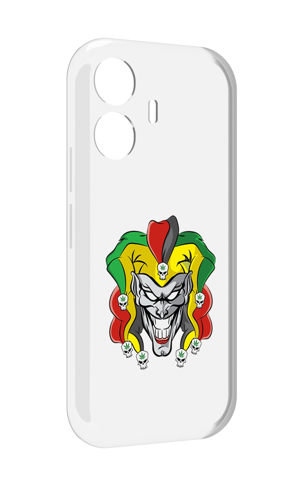 

Чехол MyPads злодей-клоун для Vivo Y77E / Vivo iQOO Z6 Lite, Прозрачный, Tocco