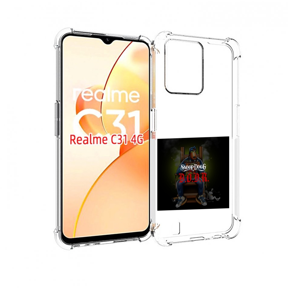 

Чехол MyPads Snoop Dogg B для OPPO Realme C31, Прозрачный, Tocco