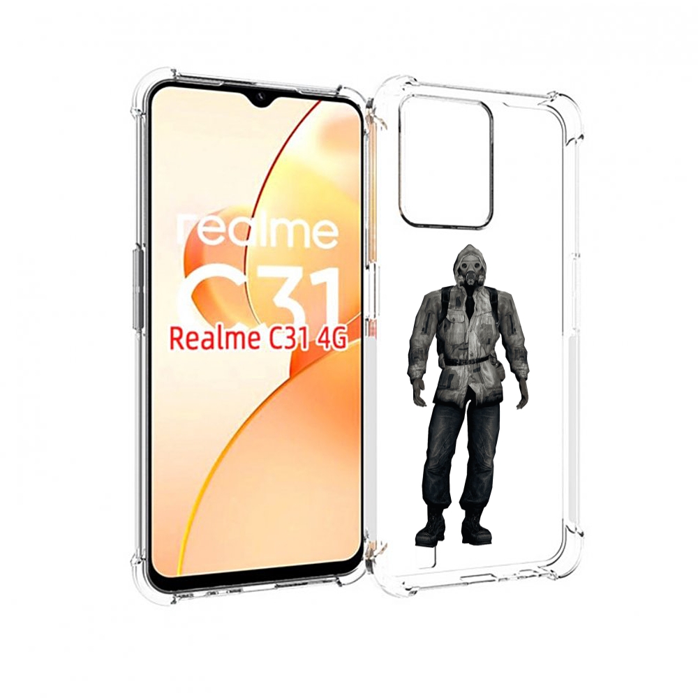 

Чехол MyPads S для OPPO Realme C31, Прозрачный, Tocco