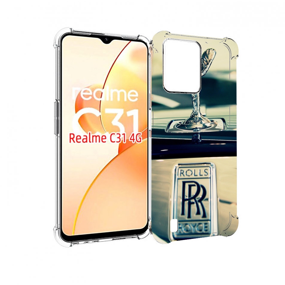 

Чехол MyPads Rolls Royce 1 для OPPO Realme C31, Прозрачный, Tocco