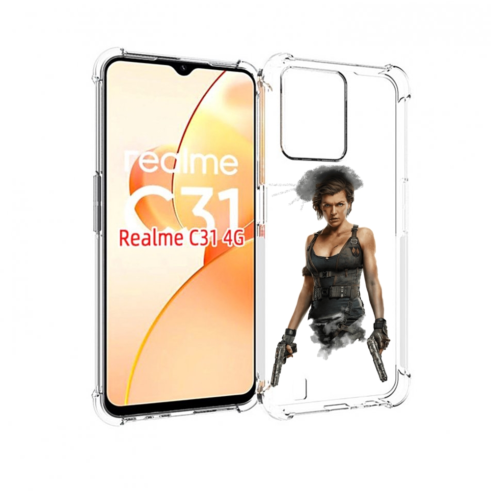 

Чехол MyPads Resident-Evil для OPPO Realme C31, Прозрачный, Tocco