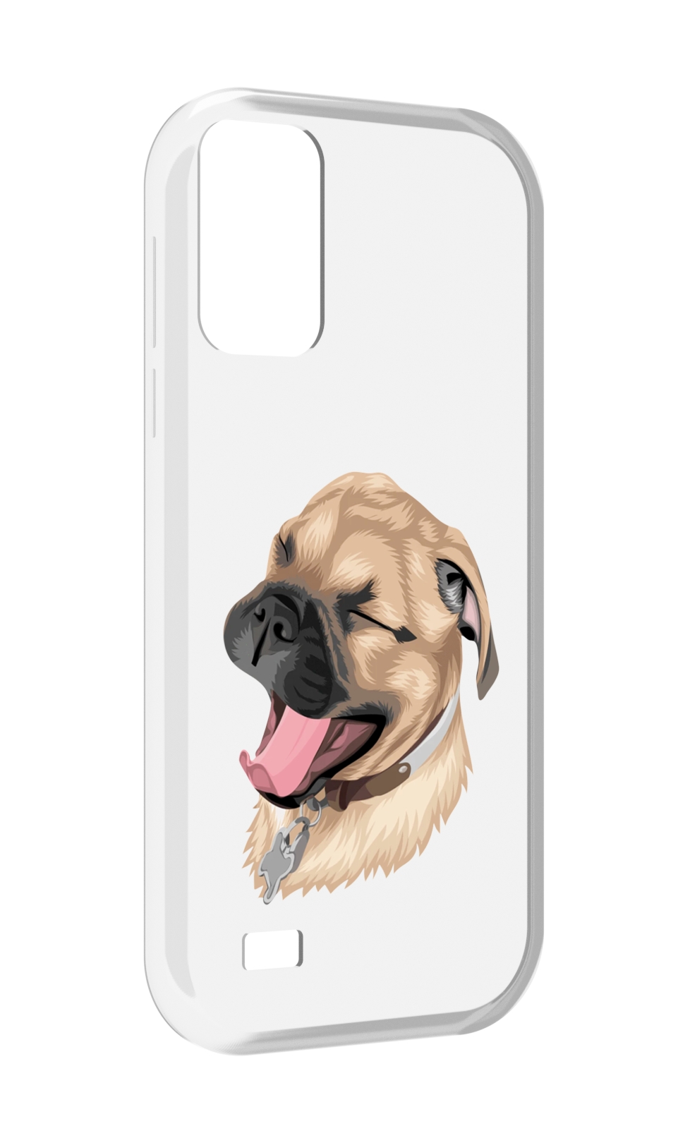 

Чехол MyPads очень-довольная-собака для Oukitel C31, Прозрачный, Tocco