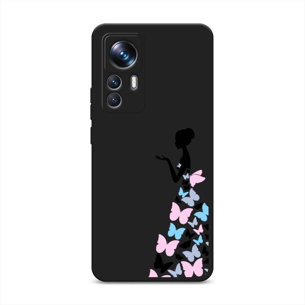 

Чехол Awog на Xiaomi 12T Pro "Платье из бабочек", Белый;розовый, 315752-1