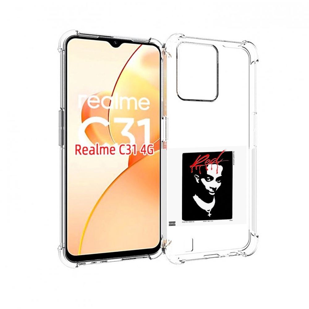 

Чехол MyPads Playboi Carti - Whole Lotta Red для OPPO Realme C31, Прозрачный, Tocco