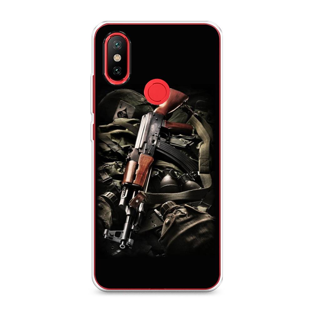 

Чехол Awog на Xiaomi Mi 6X/A2 "Автомат", Разноцветный, 33250-5
