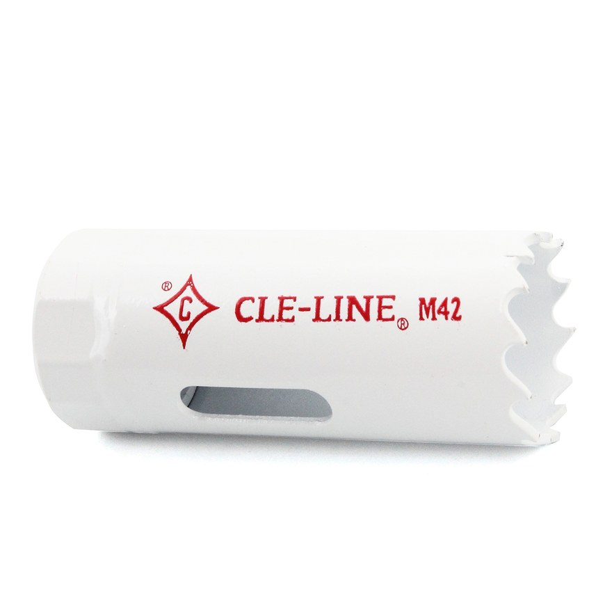 Коронка биметаллическая CLE-LINE CL-C26106 21 мм HSS-Co8 4/6 TPI Lap 48 мм биметаллическая коронка lenox
