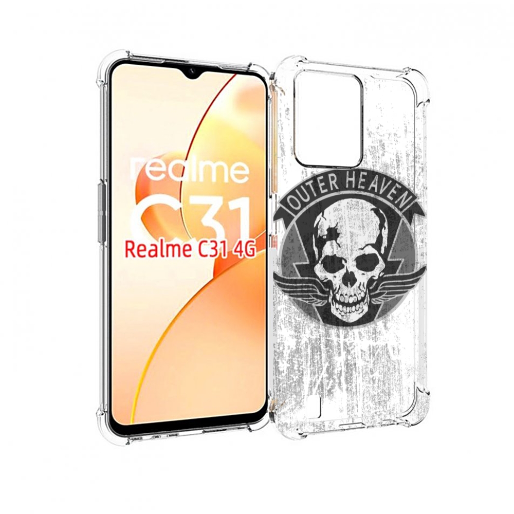 

Чехол MyPads Metal Gear Solid V Outer Heaven для OPPO Realme C31, Прозрачный, Tocco