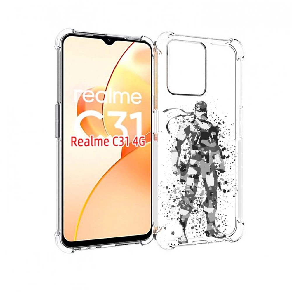 

Чехол MyPads Metal Gear Solid Snakes для OPPO Realme C31, Прозрачный, Tocco
