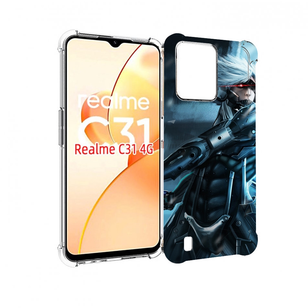 

Чехол MyPads Metal Gear Rising Revengeance для OPPO Realme C31, Прозрачный, Tocco