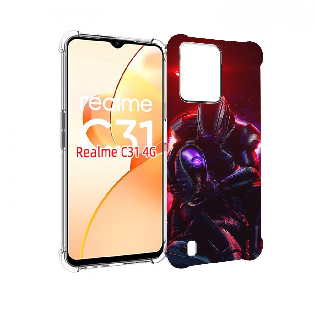 

Чехол MyPads Mass Effect для OPPO Realme C31, Прозрачный, Tocco