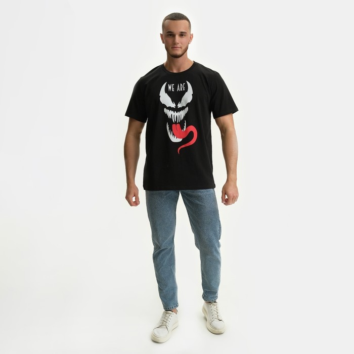

Футболка мужская NoBrand 000683912 черная 56 RU, Черный, 000683912