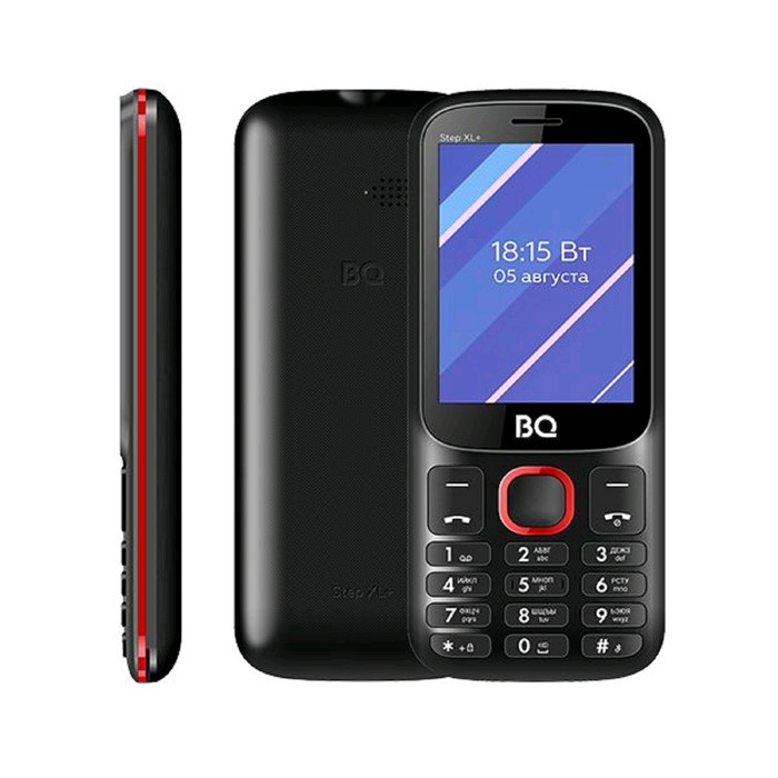

Мобильный телефон BQ M-2820 Step XL+ черно-красный (5074077)