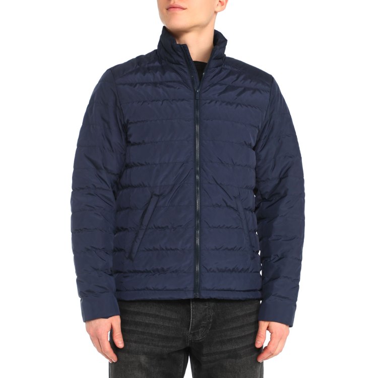 

Пуховик мужской Maison David MLY230421 синий XL, MLY230421