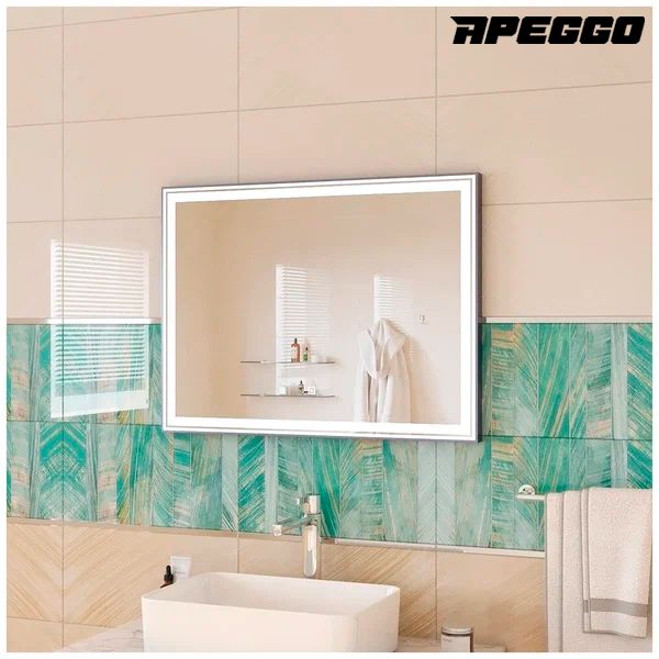 

Зеркало Apeggo Ambra Led 1000x700, Ambra