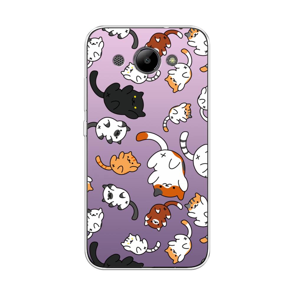 

Чехол Awog "Котопад" для Huawei Y3 2018, 65850-7