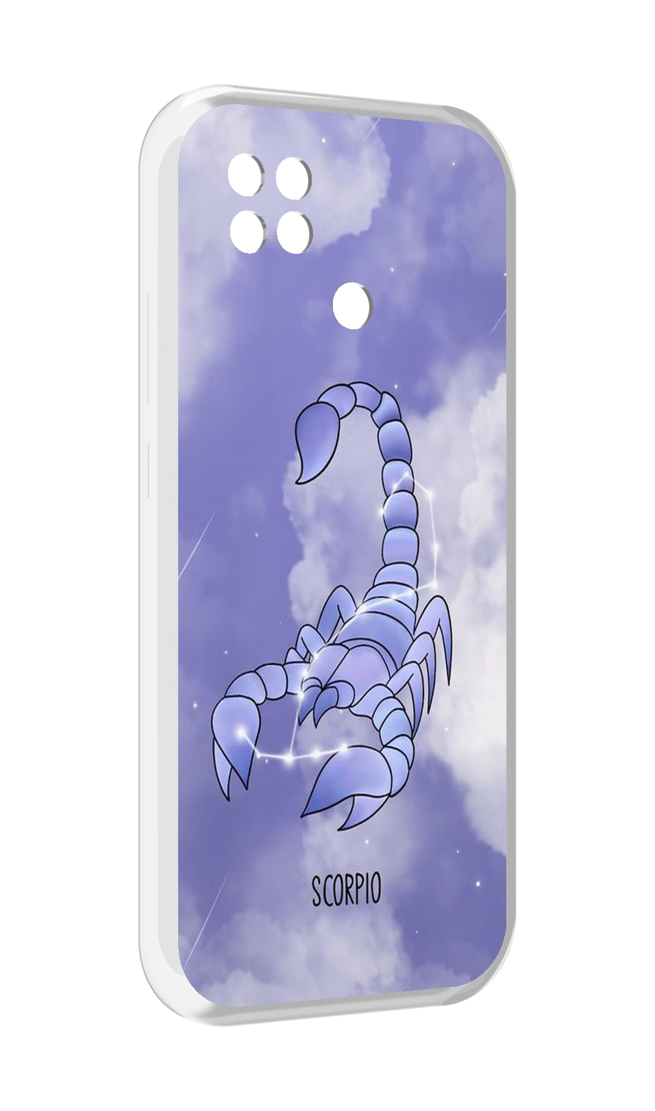 

Чехол MyPads знак зодиака скорпион 2 для Xiaomi Poco C40, Прозрачный, Tocco