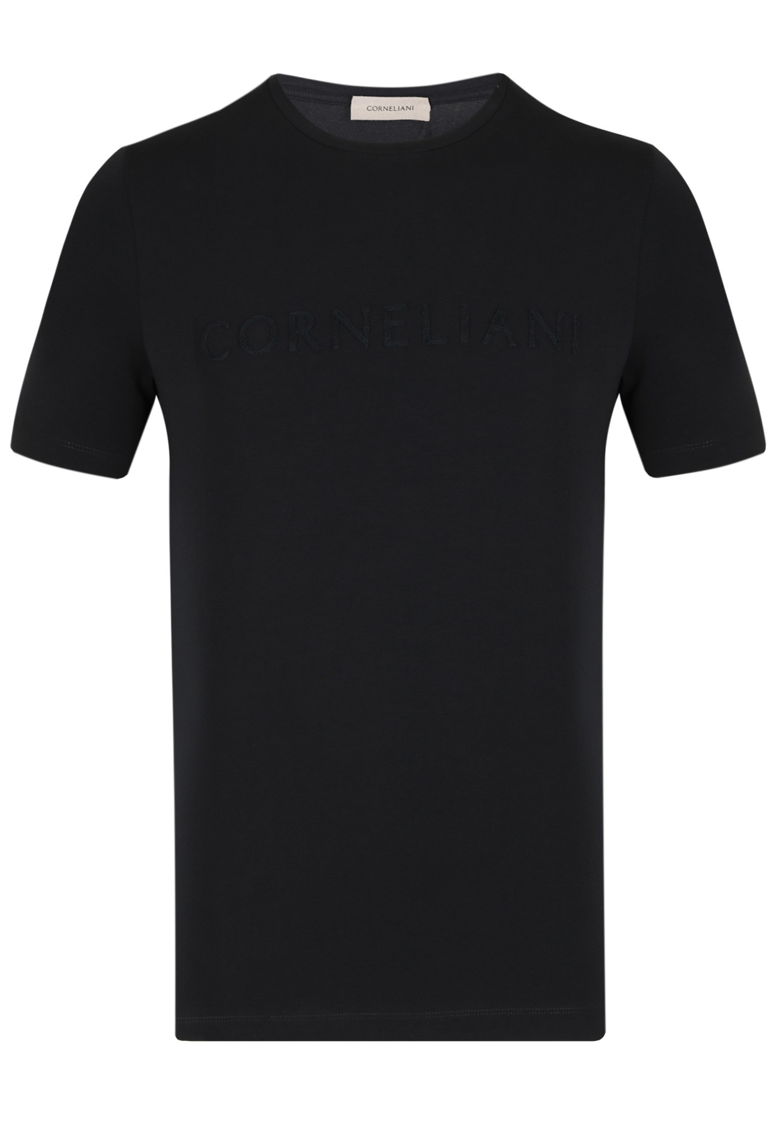 

Футболка мужская Corneliani 128476 синяя 52 IT, 128476