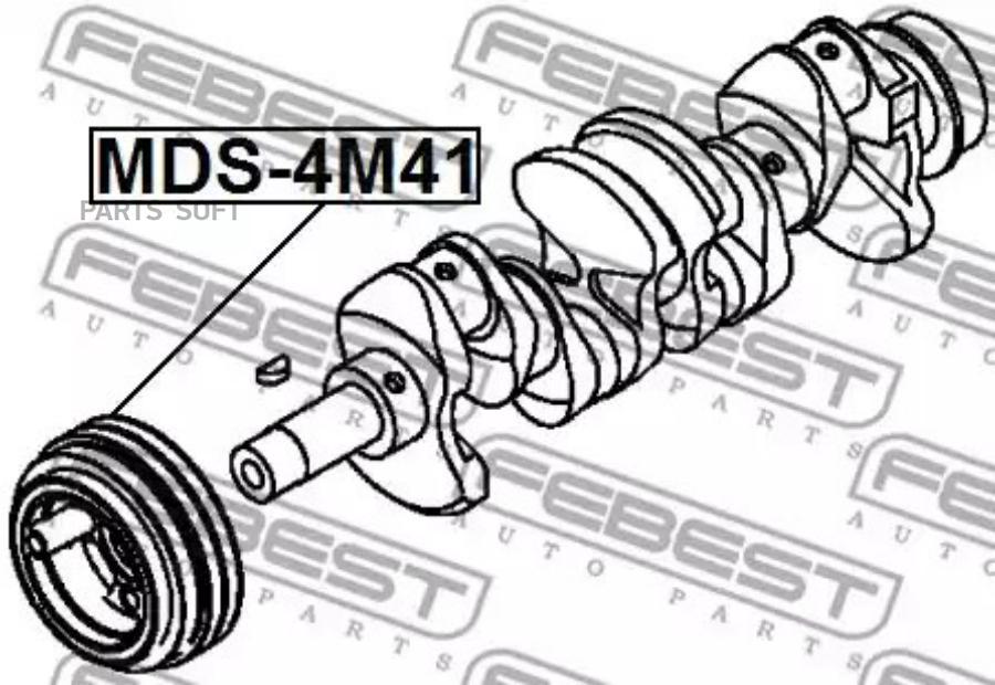 

Шкив коленвала FEBEST MDS4M41