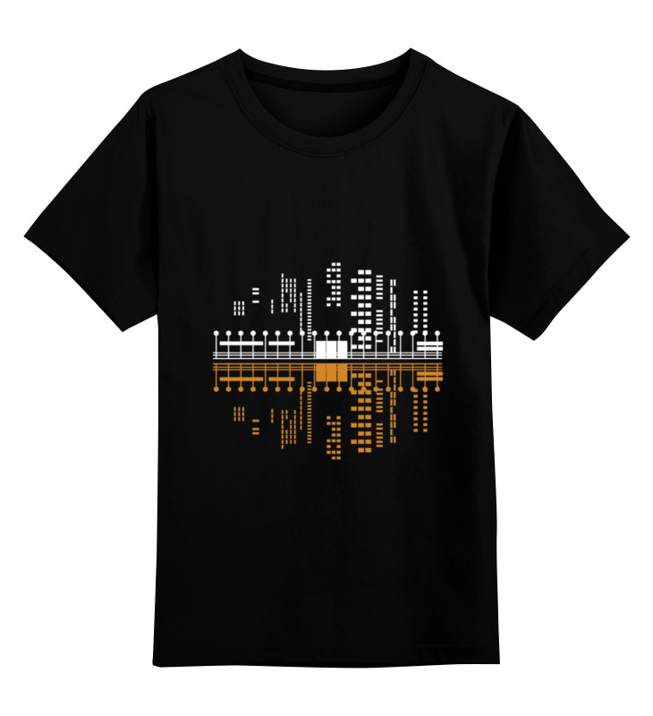 

Детская футболка Printio Towncity цв.черный р.116, 0000000790986