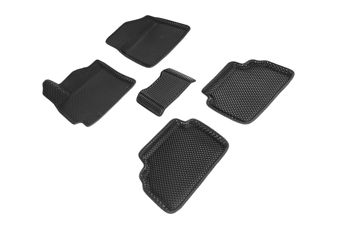 

Коврики EVA 3D ромб Seintex для KIA Cerato IV 2018 (черные, 95481)