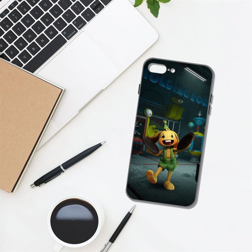 

Чехол-накладка Софт Хаги Ваги - Крольчонок Бонзо для iPhone 7 Plus/8 Plus, Черный