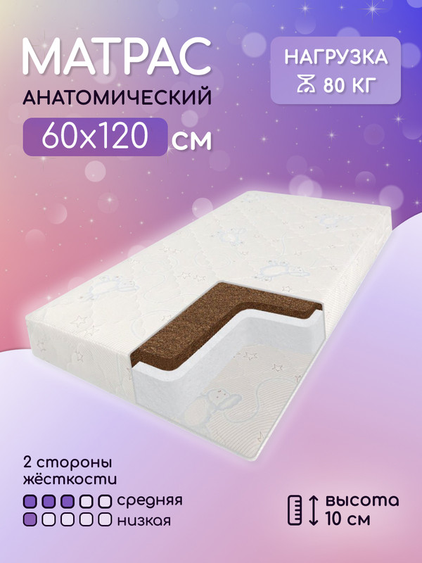 

Матрас Капризун Холкон Baby 120 на 60, Холкон