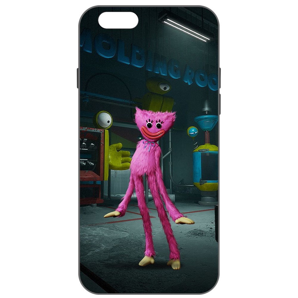 

Чехол-накладка Софт Хаги Ваги - Киси Миси для iPhone 6/6s, Черный