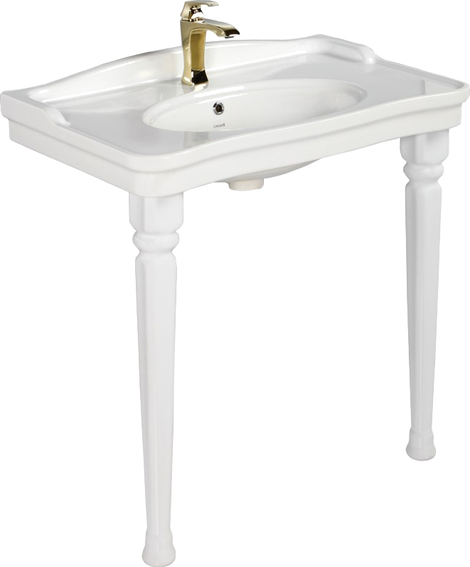 

Creavit Раковина Creavit Antik AN080 c ножками Creavit Klasik KL270