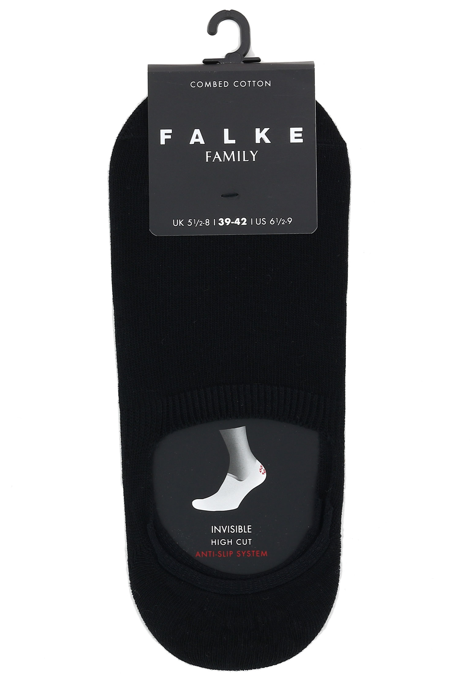 

Следки мужские FALKE 128296 черные, Черный, 128296