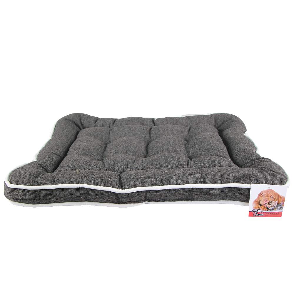 Лежанка для собаки Pet Choice текстиль 72x103x8см графит 4549₽